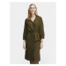Fransa Košeľové šaty 20613327 Zelená Regular Fit