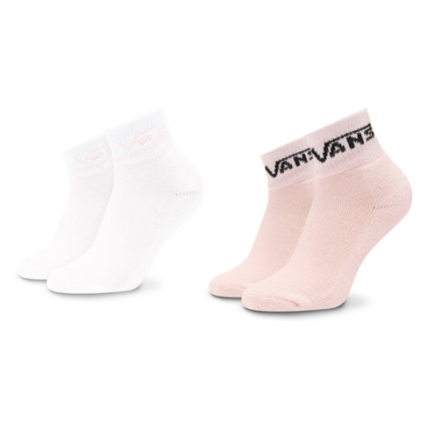 Vans Súprava 2 párov vysokých detských ponožiek Drop V Classic VN0A7PTC Ružová