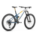 Horský bicykel MONDRAKER Super Foxy Carbon RR, bunker grey denim blue yellow