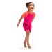 Speedo lts neoprene suit infant girls cherry pink/coral