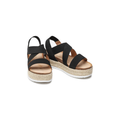 Jenny Fairy Espadrilky WS17059-07 Čierna