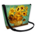 Bertoni Plátenná taška Samba Sunflowers Green/Yellow 31 cm x 24 cm x 7 cm