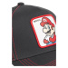 Čiapka Capslab Super Mario čierna farba, s nášivkou