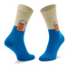 Happy Socks Ponožky Vysoké Unisex MLK01-6300 Modrá