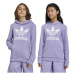 Dievčenská mikina s kapucňou ADIDAS ORIGINALS TREFOIL HOODIE-MAGLIL