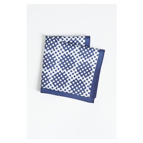 ALTINYILDIZ CLASSICS Men's Navy Blue-White Patterned Handkerchief