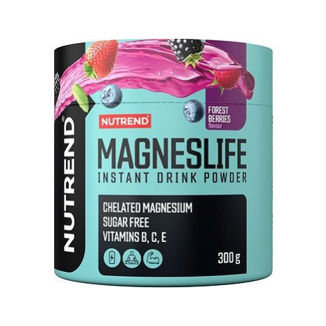 Nutrend Magneslife instant drink powder 300 g, lesné plody