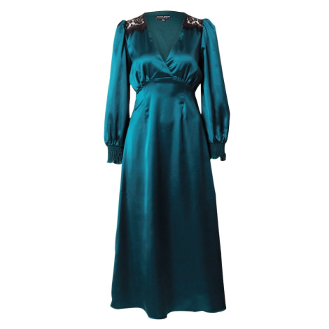 Dorothy Perkins Šaty  smaragdová / čierna