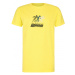 Boys' cotton T-shirt Kilpi LAMI-JB - yellow