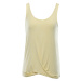 Women's cotton tank top ALPINE PRO FILIPA 2 mellow yellow variant ps