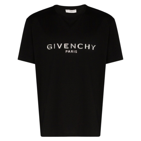 GIVENCHY Silver Logo tričko