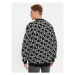 KARL LAGERFELD Kardigán Klj Monogram Jacquard Cardigan 236D2050 Čierna Regular Fit