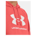 Červená mikina Under Armour UA Rival Fleece Logo HD