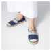 Dámske espadrilky s lemom a nápisom WITTCHEN 98-DP-802-N