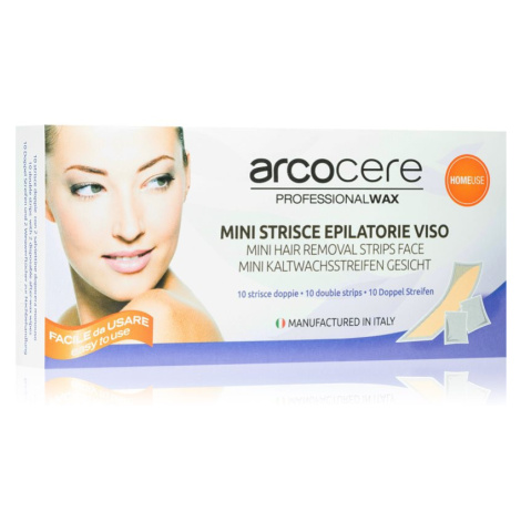 Arcocere Professional Wax voskové epilačné pásiky na tvár pre ženy