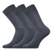 Ponožky BOMA Radovan-a tmavo šedé 3 páry 110920