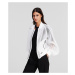 Bunda Karl Lagerfeld Mesh Bomber White