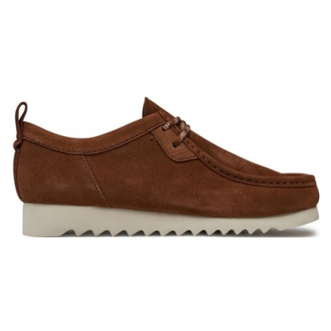 Clarks Mokasíny Wallabeeftrelo 26176225 Hnedá