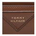 Tommy Hilfiger Puzdro laptop Premium Leather Portfolio AM0AM11084 Hnedá