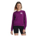 Dámska mikina UNDER ARMOUR UA Rival Terry Graphic Crew-PPL