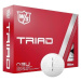 Wilson Staff Triad White Standard Golfové lopty