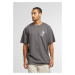 Men's T-shirt Bold Actions Oversize dark gray