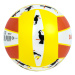 Plážová lopta BV100 Fun Veľkosť 3 Tukan bielo-žltá