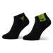 Emporio Armani Súprava 2 párov členkových pánskych ponožiek 306208 3R378 00320 Čierna
