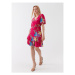 Lauren Ralph Lauren Každodenné šaty 250903040001 Ružová Regular Fit