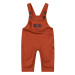 lupilu® Chlapčenské nohavice na traky pre bábätká BIO (červená)