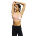 adidas Believe This Medium Support Workout Logo Ambient Blush Women's Bra