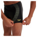 Speedo duo logo print aquashort black/lemon drizzle/curious s - uk32