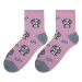Ponožky Bratex POP-D-181 Pink