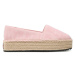 Tommy Jeans Espadrilky Logomania Espadrille EN0EN02079 Ružová