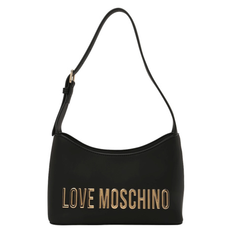 Love Moschino Kabelka na rameno 'Bold Love'  zlatá / čierna