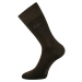 Lonka Desilve Unisex ponožky s voľným lemom - 3 páry BM000000566900101832 hnedá