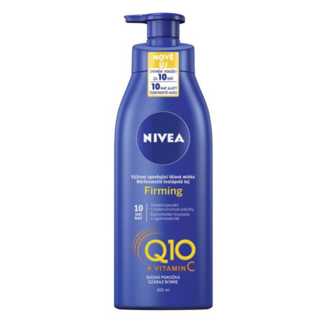 NIVEA Výživné spevňujúce telové mlieko Q10 + vitamín C