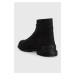 Členkové topánky Camper Pix pánske, čierna farba, K300262.009