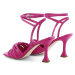 Kožené sandále Kennel & Schmenger Nora ružová farba, 91-87620