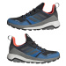 Pánska nízka turistická obuv ADIDAS Terrex Trailmaker GTX core black grey six blue rush