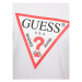 Guess Tričko M2YI71 I3Z14 Biela Slim Fit