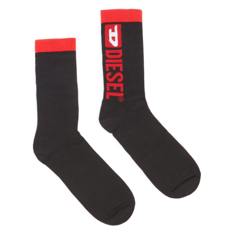 Diesel Ponožky - SKM-RAY-THREEPACK SOCKS čierne