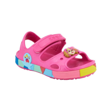 Dievčenské sandále COQUI Yogi Paw Patrol + Amulet K light fuchsia