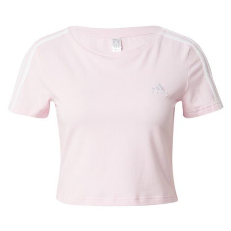 ADIDAS SPORTSWEAR Funkčné tričko  ružová / biela
