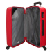 Sada ABS cestovných kufrov ROLL ROAD FLEX Red, 55-65cm, 5849564