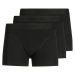 3PACK men's boxers Jack and Jones black