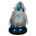 Nike Sportswear Nízke tenisky 'Air Max 270'  biela / vodová / sivá