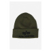 Čiapka Alpha Industries 3D Beanie 3D Beanie 168910.257, zelená farba