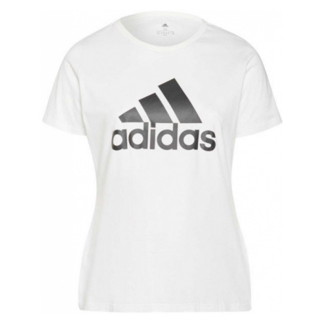 adidas INC BL T Dámske tričko plus size, biela, veľkosť