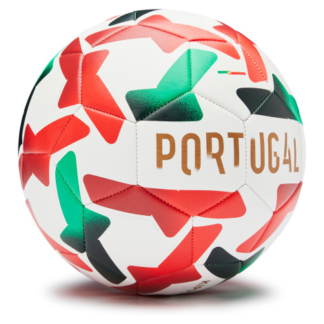 Futbalová lopta Portugalsko 2022 veľkosť 5 KIPSTA